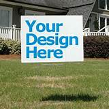 Yard Design Signs