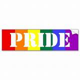 Pride Bumper Sticker Photos