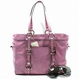 Lilac Leather Handbags Images