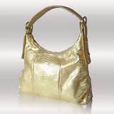 Photos of Gold Leather Handbag