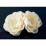 Images of Fake Flower Hair Clips