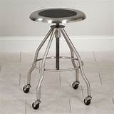 Images of Stainless Steel Stools With Casters