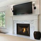 Fireplace Mantels For Gas Inserts Images