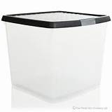 Photos of Large Square Plastic Storage Containers