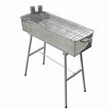 Stainless Steel Barbecue Grill Charcoal Pictures