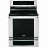 Electric Range With Induction Cooktop