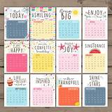 Pictures of Calendar Quotes