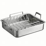 E Tra Large Stainless Steel Roasting Pan Pictures