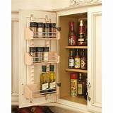 Rev A Shelf Wood In Cabinet Spice Rack Pictures