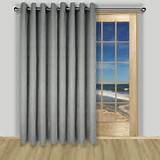 Grommet Curtain Panels For Sliding Glass Doors Images