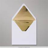 Gold Foil Envelopes Pictures
