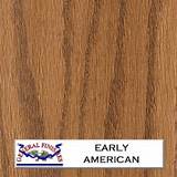 Pictures of Wood Stain Early American