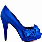 Blue High Heel Shoes Pictures
