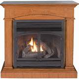 Corner Propane Fireplace Vent-free Images