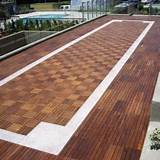 Outdoor Wood Tile Flooring Images