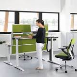 Pictures of First Office Height Adjustable Desk