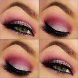 Images of Pink And Black Eye Makeup