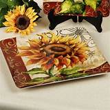 Photos of Sunflower Plate Set