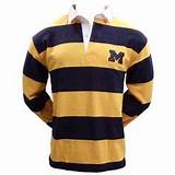 Images of University Of Michigan Rugby Shirt