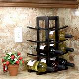 Photos of Floor Model Wine Racks