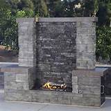 Images of Gas Outdoor Fireplace