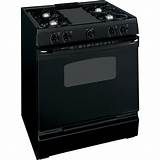 Black Slide In Gas Range Pictures