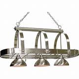 Brushed Stainless Steel Pot Rack