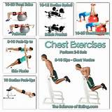 Pictures of Chest Workout Exercises At Home