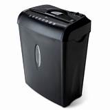 6 Sheet Cross Cut Paper And Credit Card Shredder Pictures