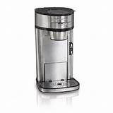 Single Cup Coffee Maker Stainless Steel