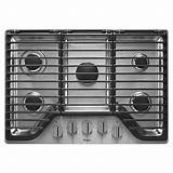 Pictures of Whirlpool 30 In 4 Burner Gas Cooktop Stainless