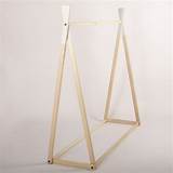 Wooden A Frame Clothes Rack