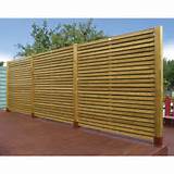 Garden Wood Fence Panels Photos