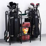 Golf Bag Storage Racks Images