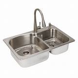 Large Double Bowl Stainless Steel Sink Photos