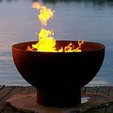 Pictures of Gas Wood Hybrid Fire Pit