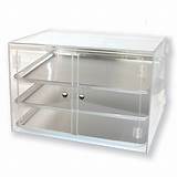 Images of Acrylic Countertop Display Case Used