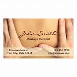 Images of Massage Therapy Cards