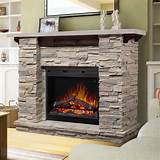 Dimplex Electric Fireplace Mantel Package Images