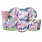 Unicorn Party Plates And Cups Photos