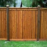 Wood Fence Installation Pictures