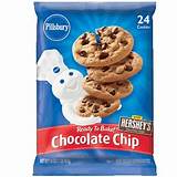 Pillsbury Chocolate Chip Cookies Refrigerated Dough Images