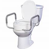 Drive Medical Raised Toilet Seat Elongated With Removable Arms Photos