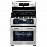 Photos of Double Oven Stainless Steel Electric Range