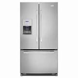 Photos of Whirlpool Counter Depth French Door Refrigerator Stainless