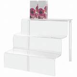 Photos of Acrylic Display Shelf With Stairway Design