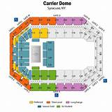Syracuse University Carrier Dome Seating Chart Photos