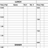 Reservation Sheet Pictures