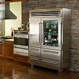 Sub Zero Pro 48 Glass Door Refrigerator For Sale Images