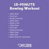 Rowing Exercise Routine Photos